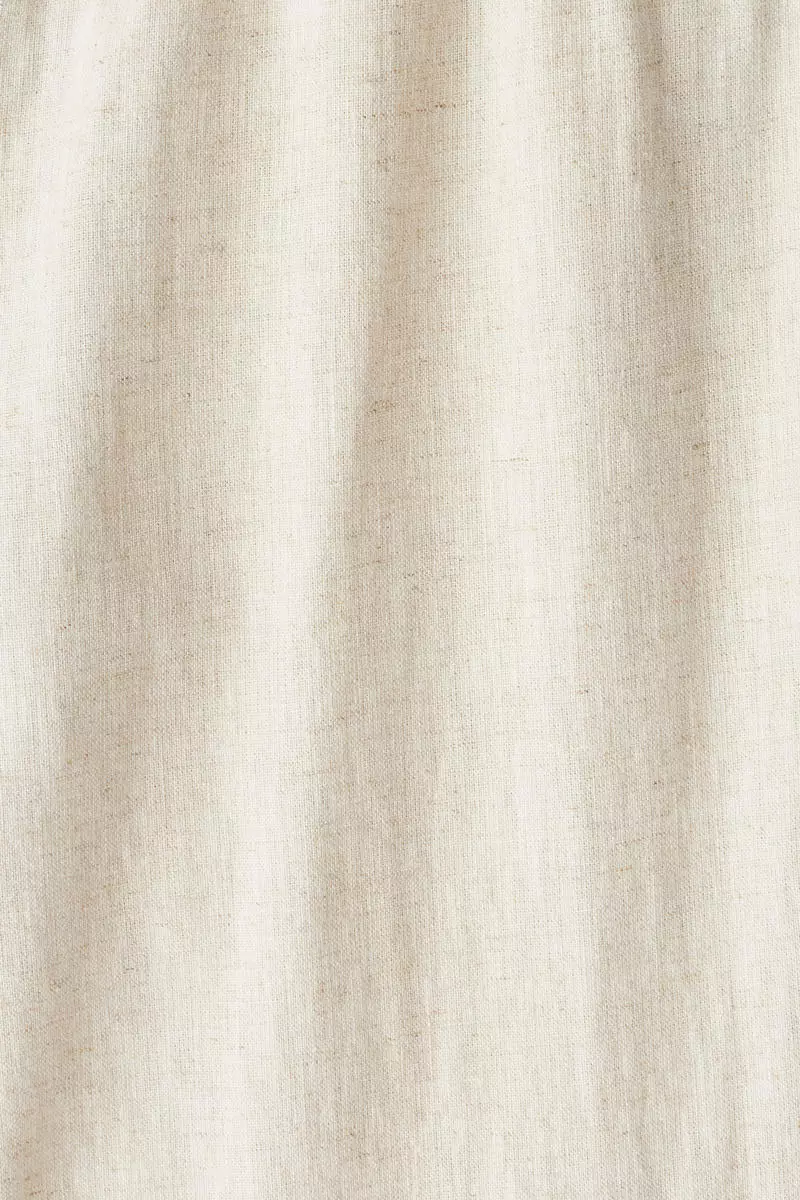 Regular Fit Linen-blend trousers