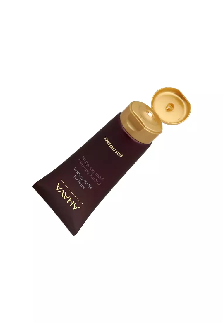 AHAVA Mineral Hand Cream Vivid Burgundy 100ml