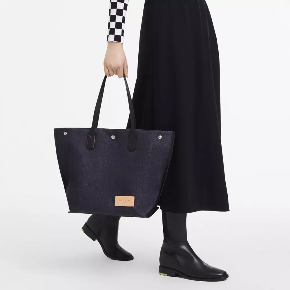 Longchamp denim bag new arrivals