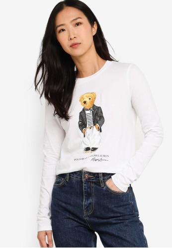 Jual Polo Ralph Lauren Long Sleeve Sash Bear Sweater Original Zalora Indonesia