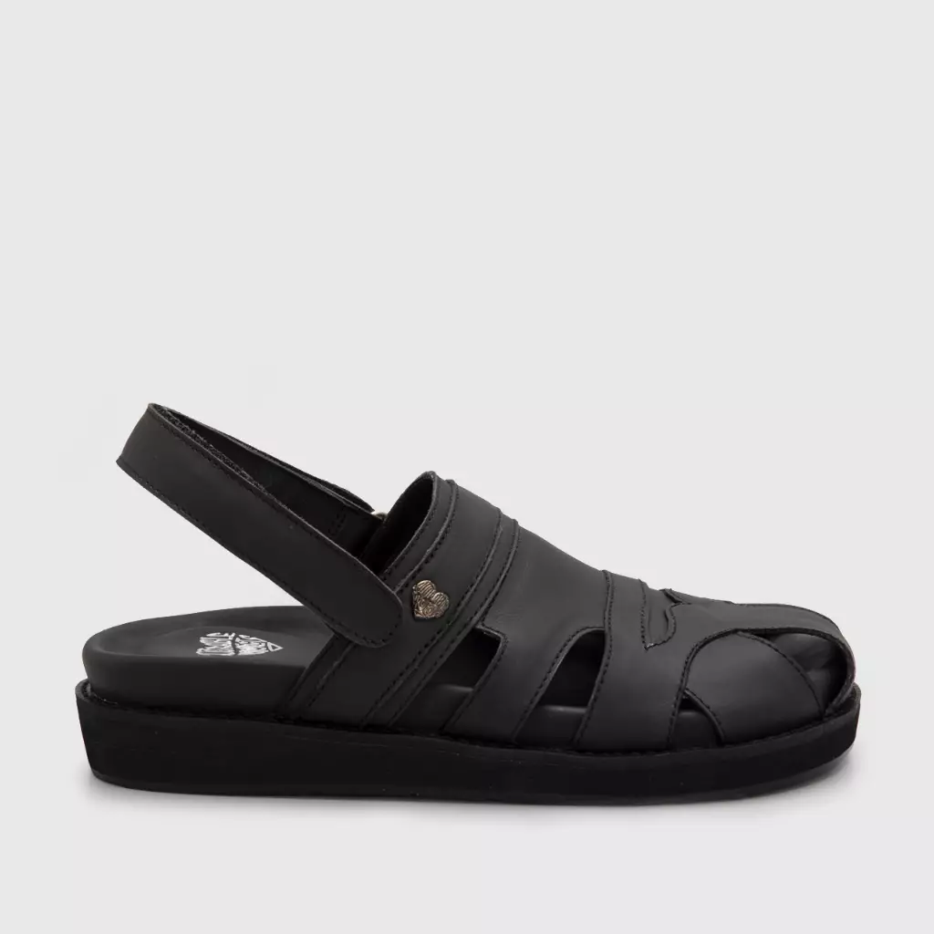 Bercka Sandals Genuine Leather Black