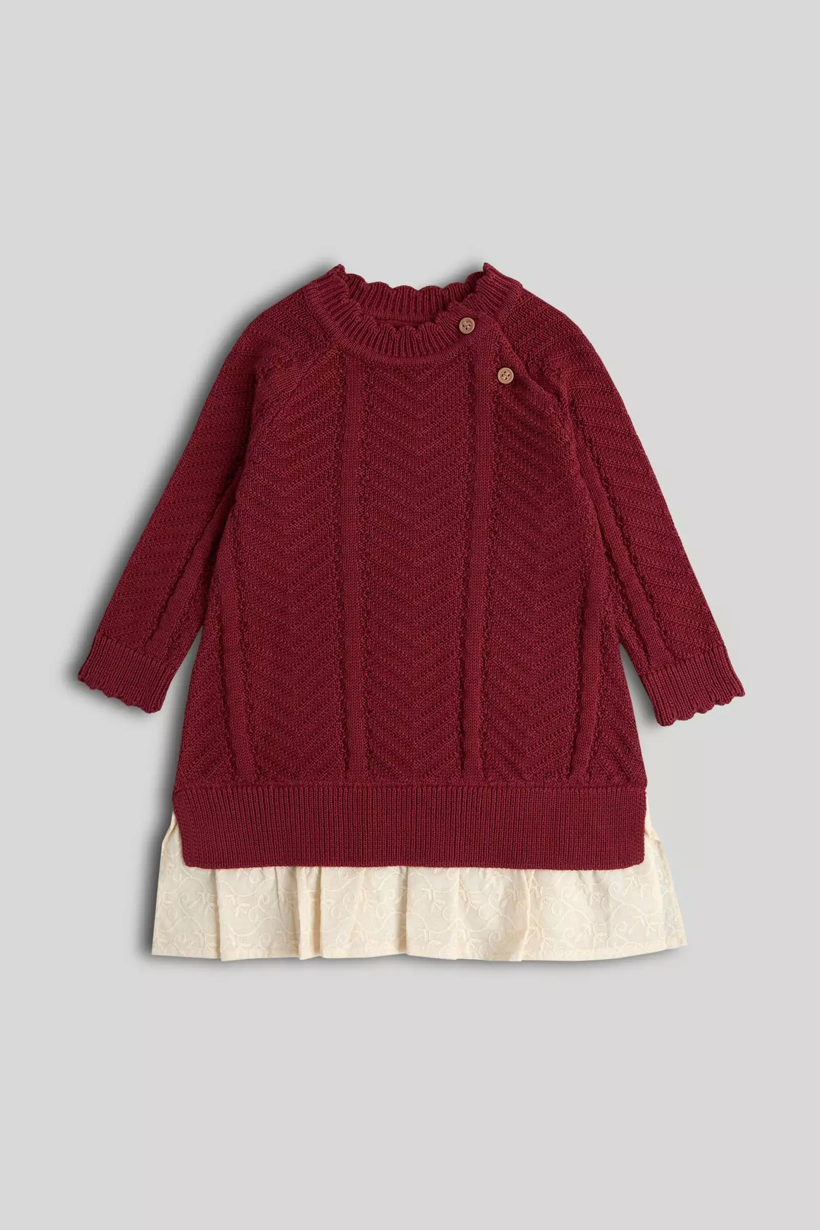Jual Mothercare Mothercare Rust Knitted Dress - Dress Bayi Perempuan ...