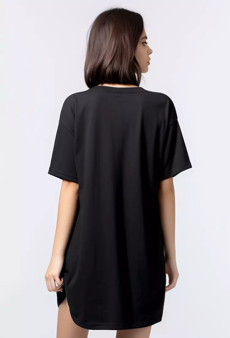 LTE41 LD long Dress katakana outline ver hitam