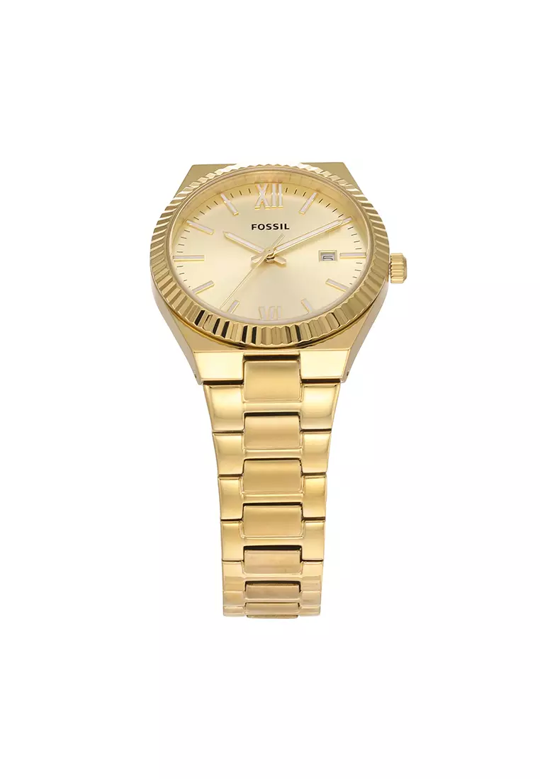 Scarlette Gold Stainless Steel Watch ES5299