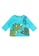 Du Pareil Au Même (DPAM) green and blue Long Sleeve T-Shirt 09044KA0DD3E0DGS_1