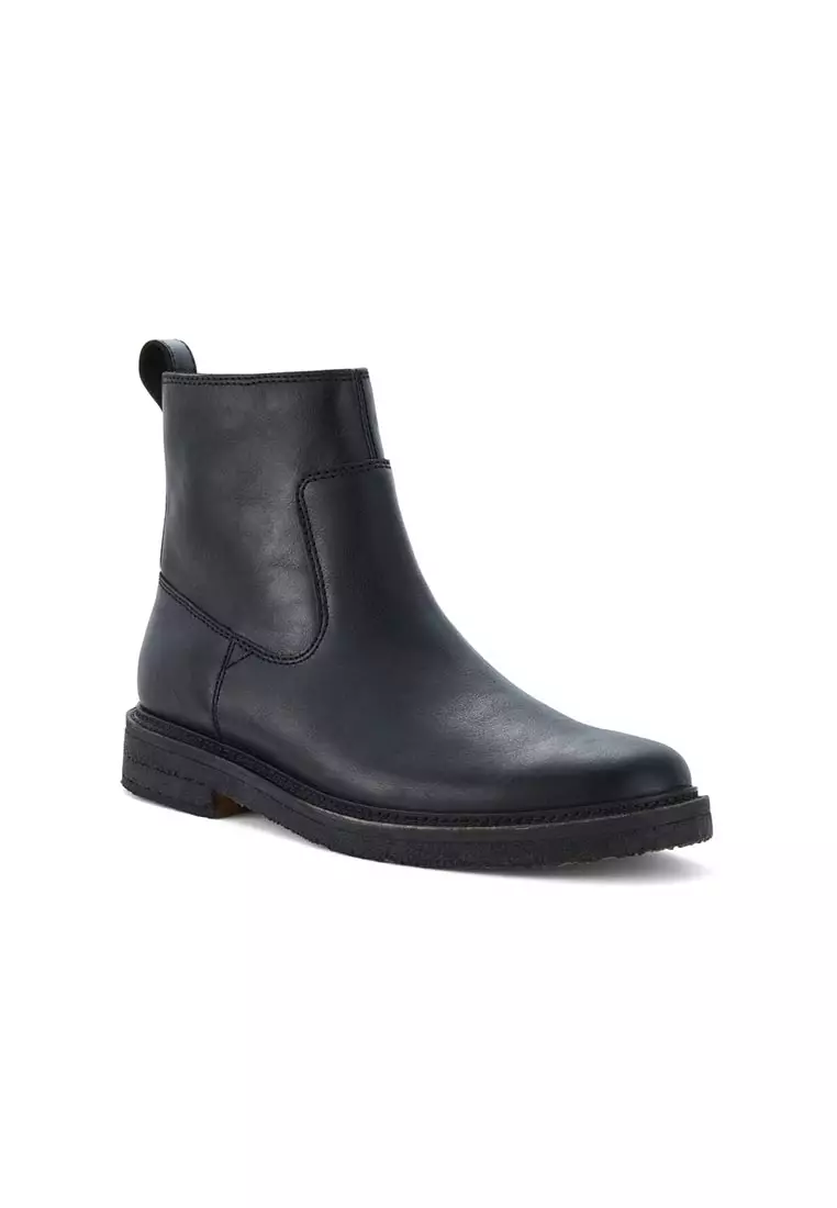Mens Clarkdale Boots - Black Leather
