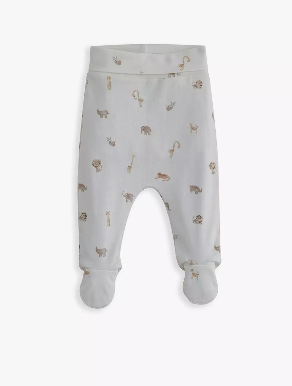 Mamas & Papas Ribbed Safari Bodysuit & Leggings Set - MPSS42LJ4S