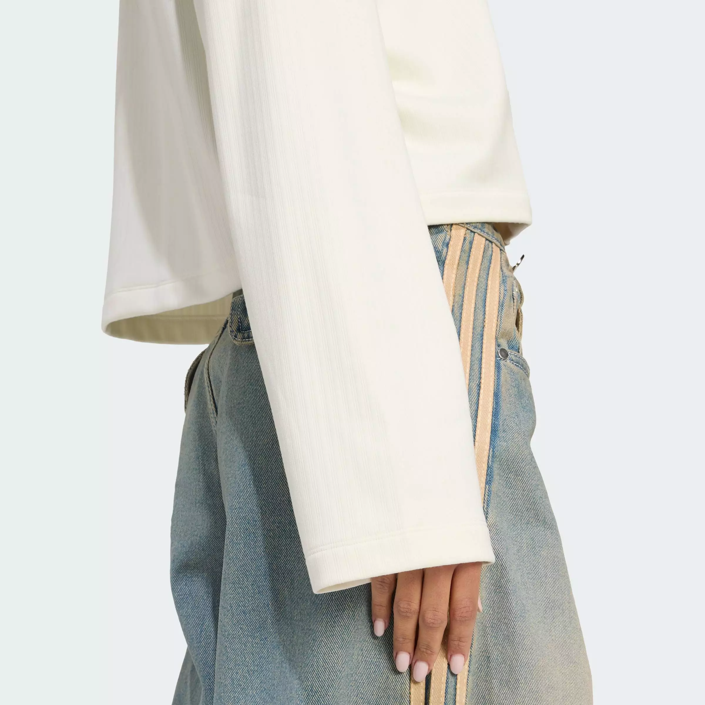 Essentials Winterized Wide Rib Long Sleeve Top