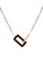 CELOVIS black and gold CELOVIS - Isadora Interlocking Black Pendant Necklace 25700ACDF81AA7GS_1