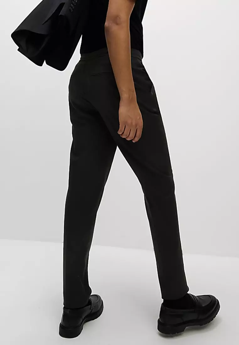 Tapered Fit Elasticated Trousers