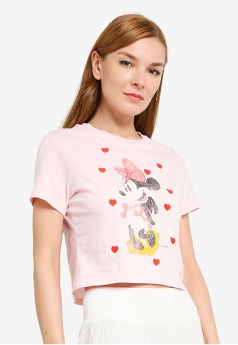 baby pink t shirt for ladies