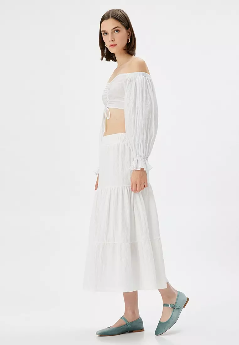 Produktbild von Koton Minirock Geschichtet Mini Länge Röcke