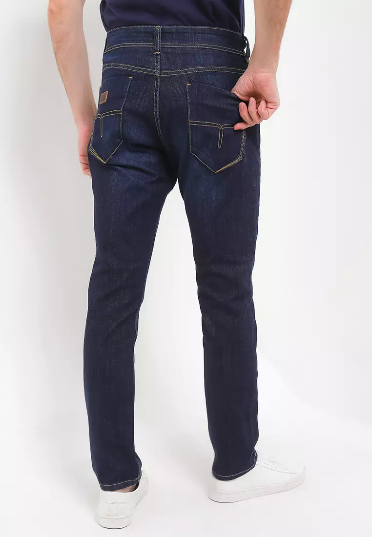 Slim Stretch Fit Denim Pants SLS105B