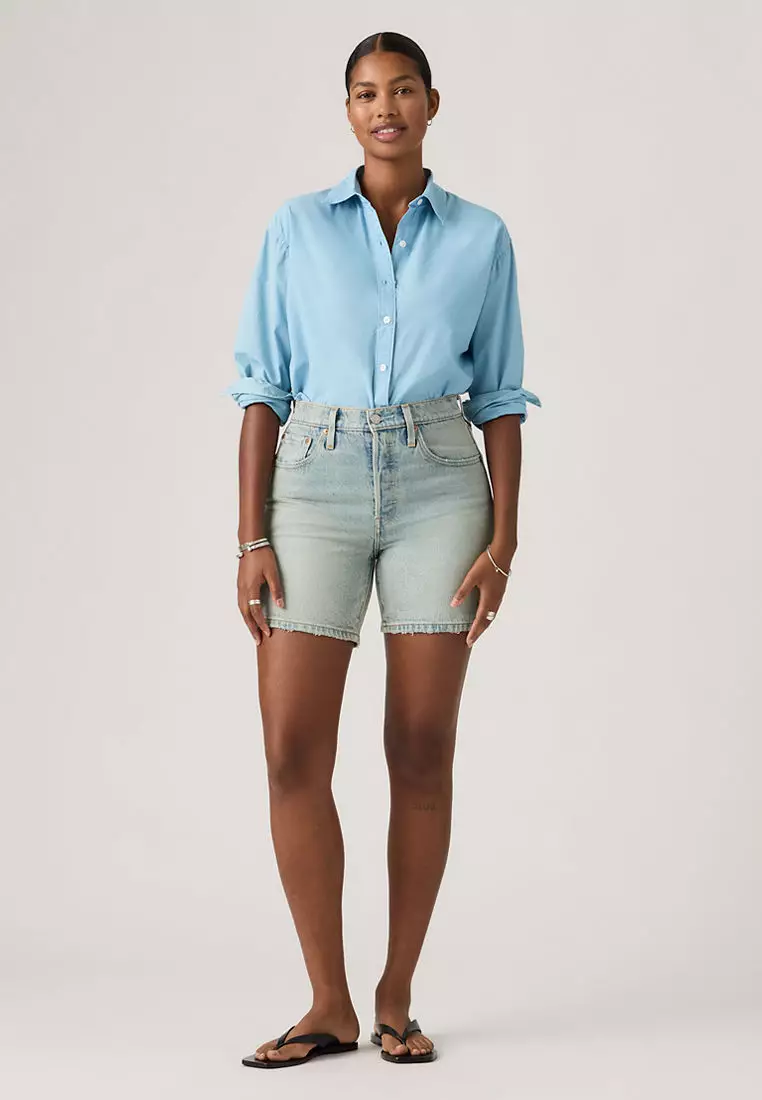 Levi's® Women's 501® Original High-Rise Mid-Thigh Jean Shorts (85833-0106)