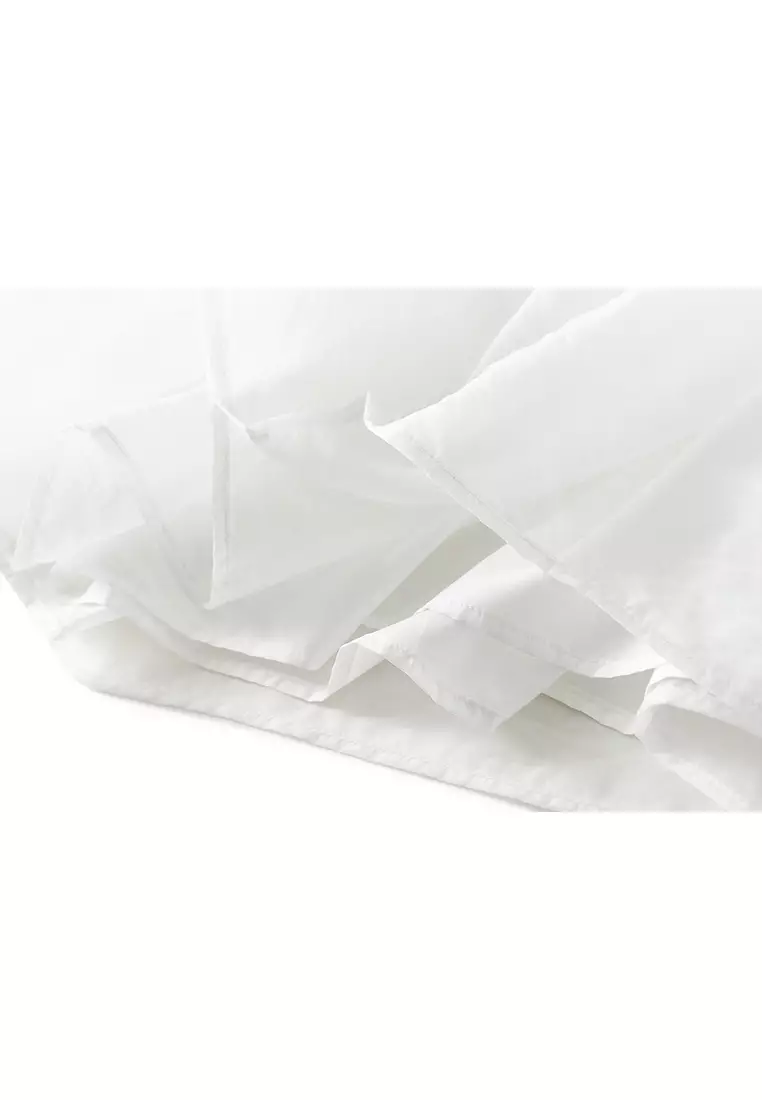 Silk Organdy A-line Maxi Skirt AF0236