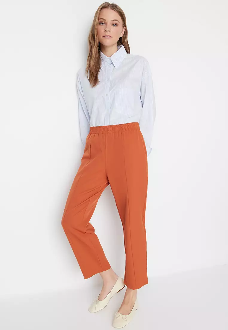 EN MODA STORE Zara Model Carrot Leg Classic Stylish Women's Trousers -  Trendyol