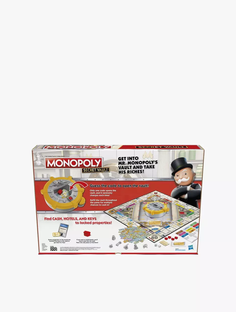 Hasbro Games Monopoly Secret Vault  - GSSF5023 - Multicolor