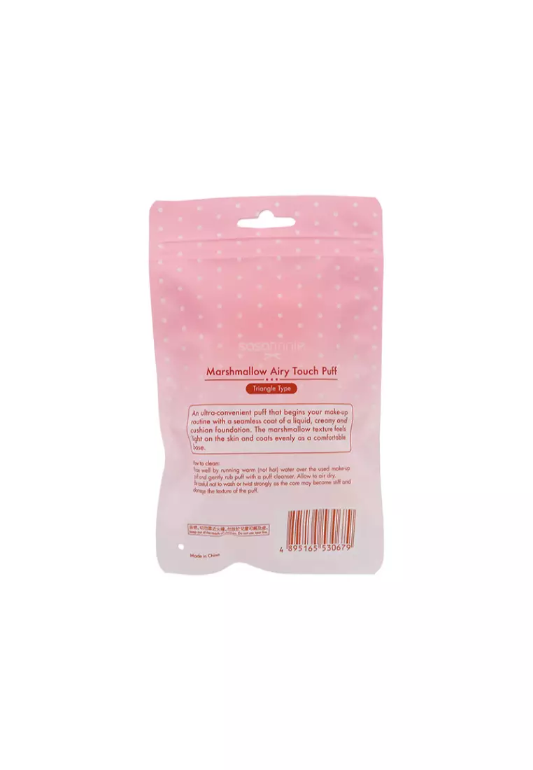 SASATINNIE Marshmallow Airy Touch Puff, Triangle 1piece