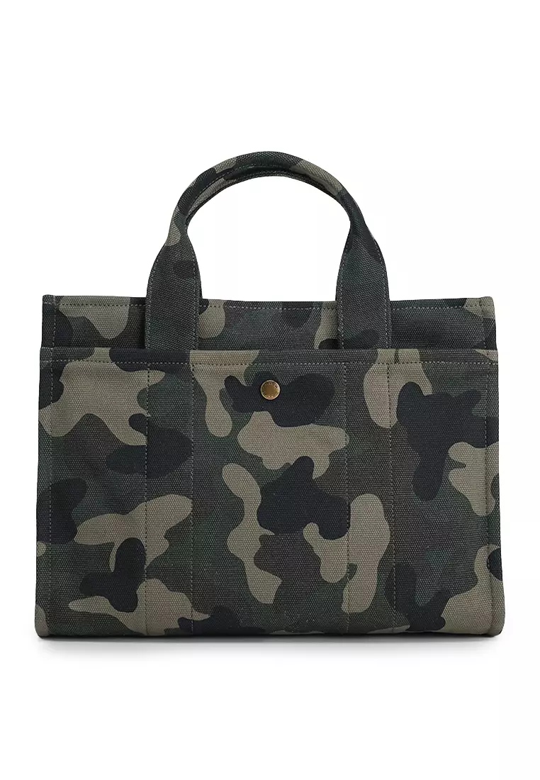 Cargo Tote Bag with Camo Print (ct)