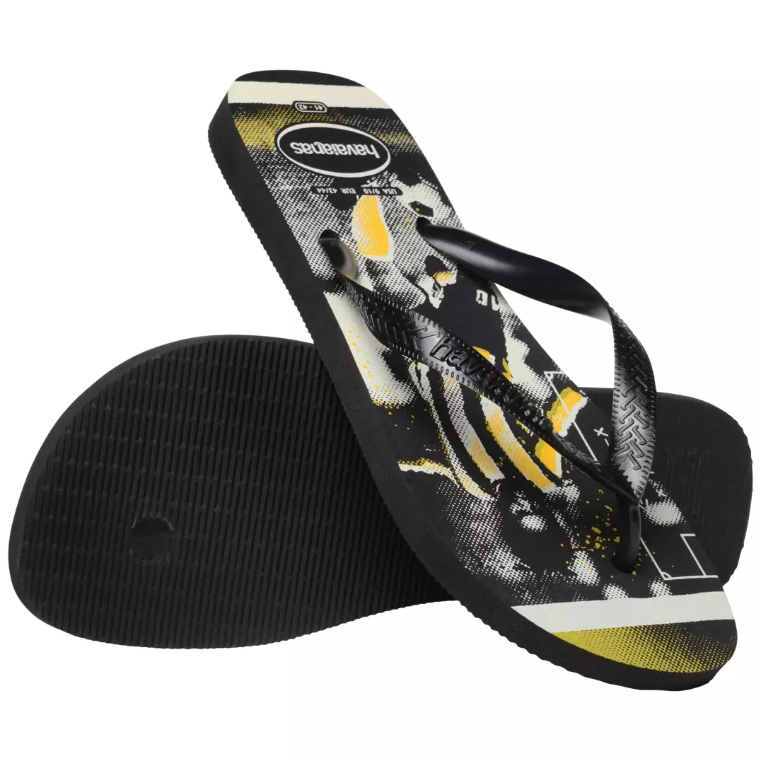 Havaianas 7892 Top Athletic Black/Black/Black - Sandal Pria