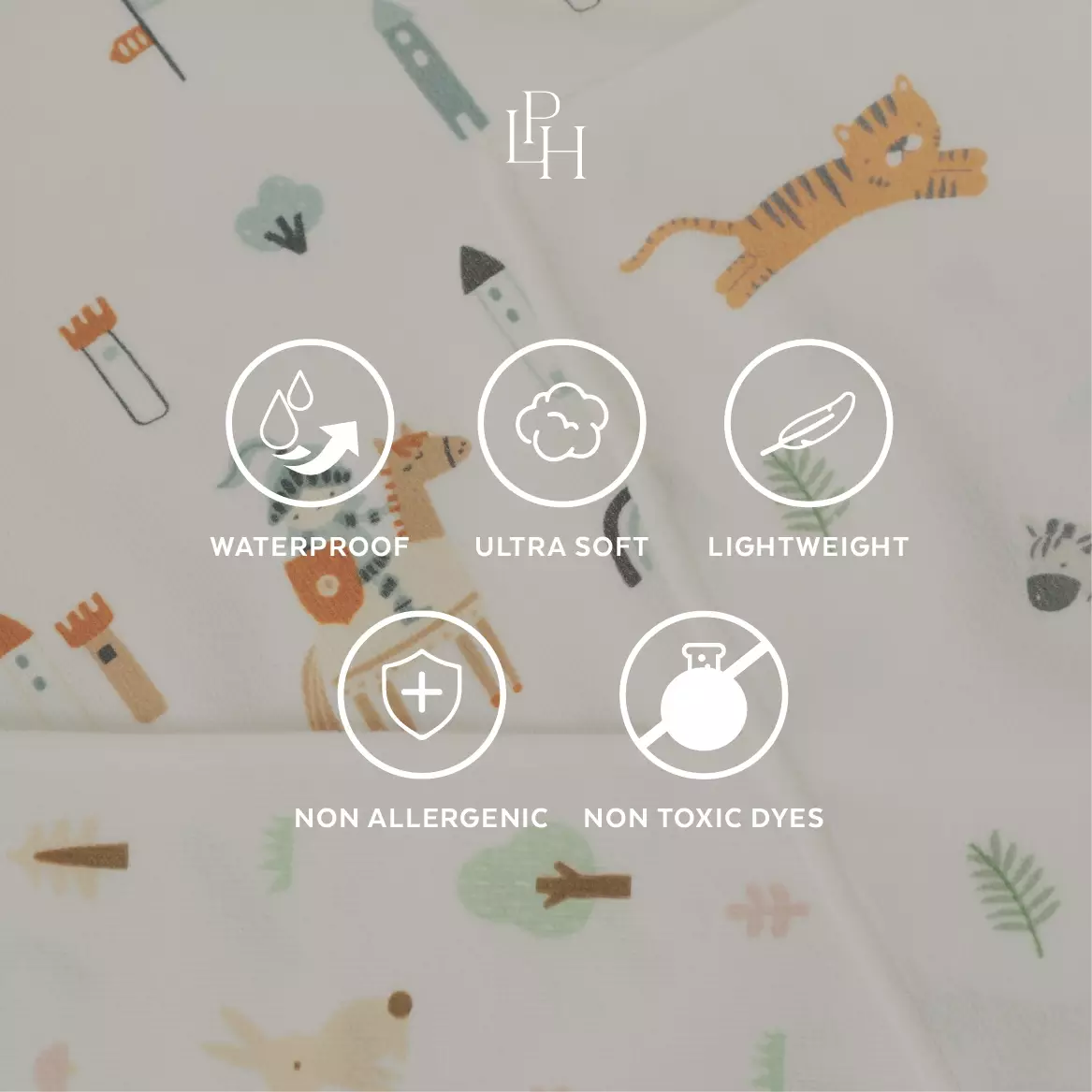 Little Palmerhaus - Wonderpad 32.0 (Perlak Bayi) Safari