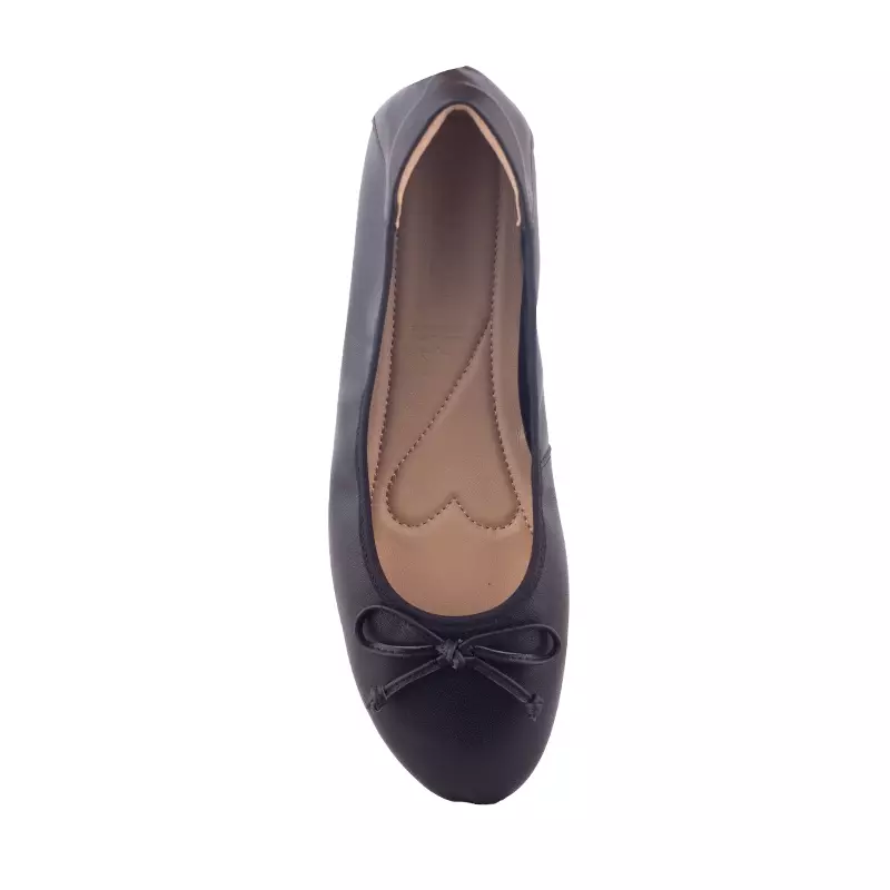Sepatu Ballet Flats Wanita Gino Mariani Britney Black