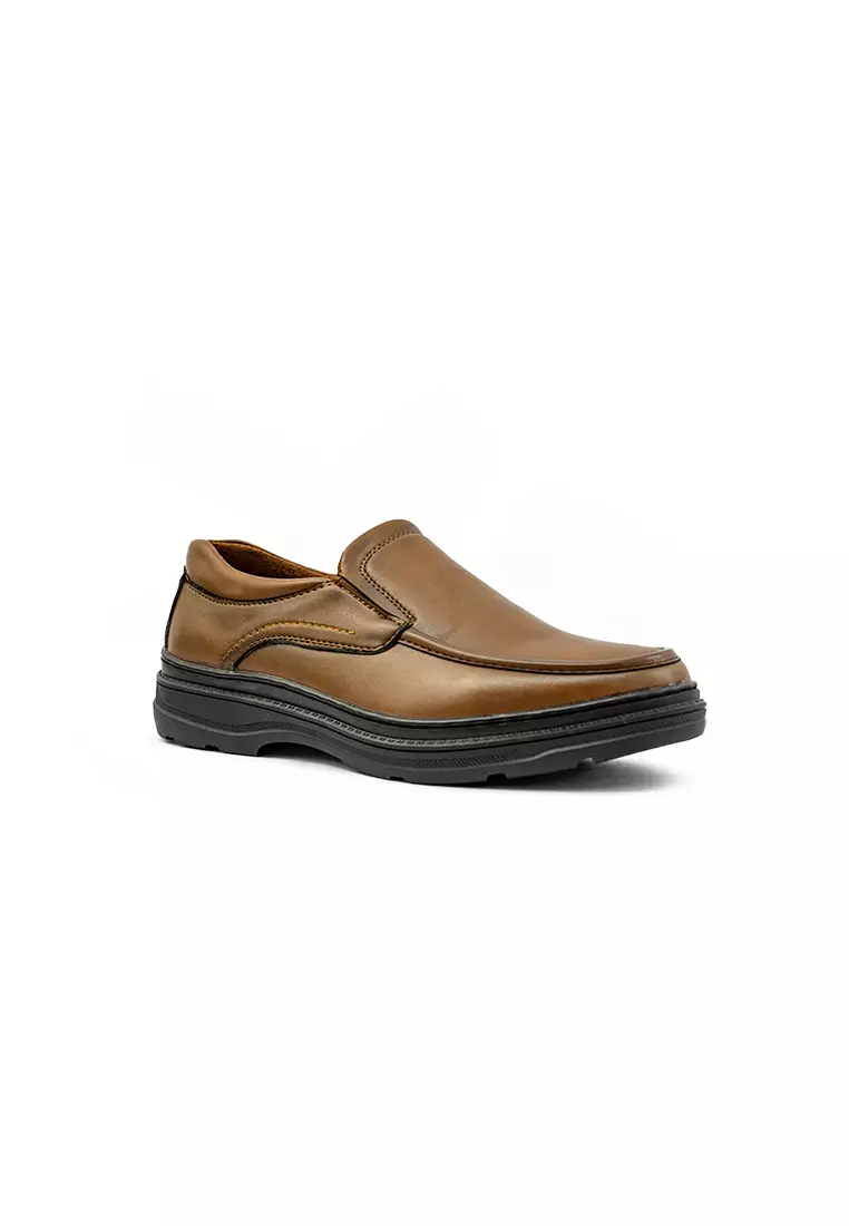 Men's Formal Slip On MY 26299 Brown C77