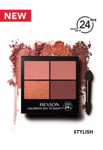 REVLON multi ColorStay Day to Night™ Eyeshadow Quad (Stylish) F5C50BE4278C44GS_1