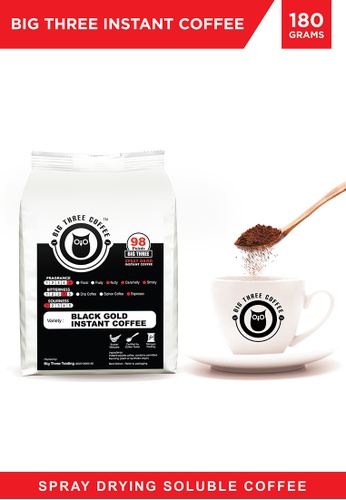 Buy Big Three Coffee Black Gold Instant Coffee Brand Of Big Three Coffee 180g Online Zalora Malaysia