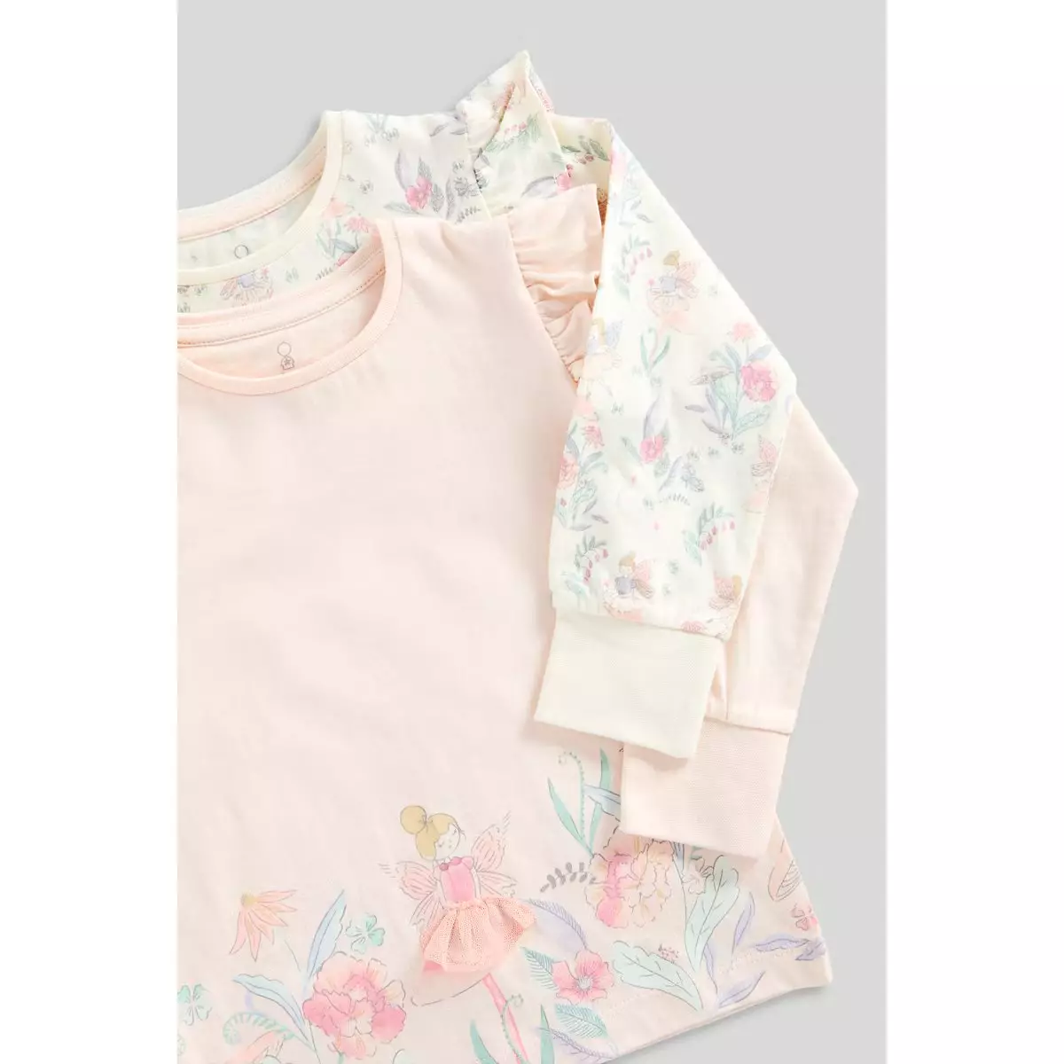 Mothercare Fairy Pyjamas - 2 Pack - Piyama Bayi Perempuan (Pink)