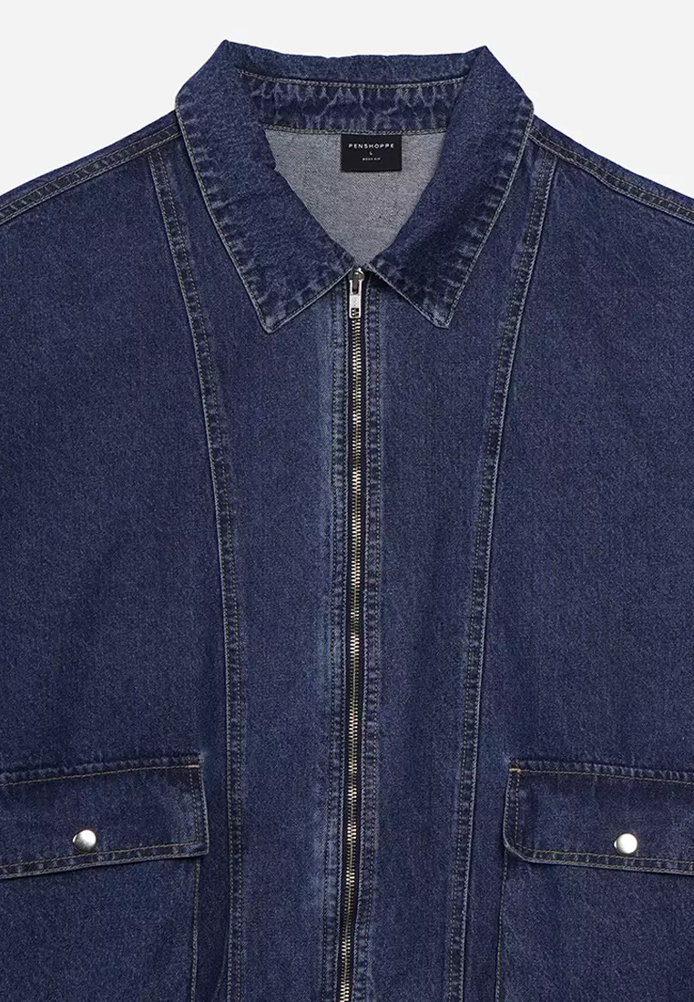 Denim jacket penshoppe price clearance