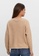 Vero Moda brown Doffy V-Neck Knitted Pullover 1F80EAAF01A816GS_2