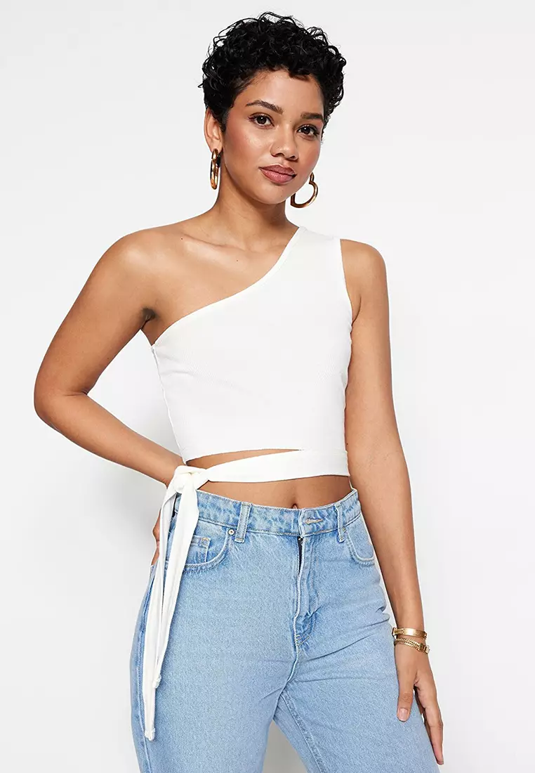 One side long best sale top