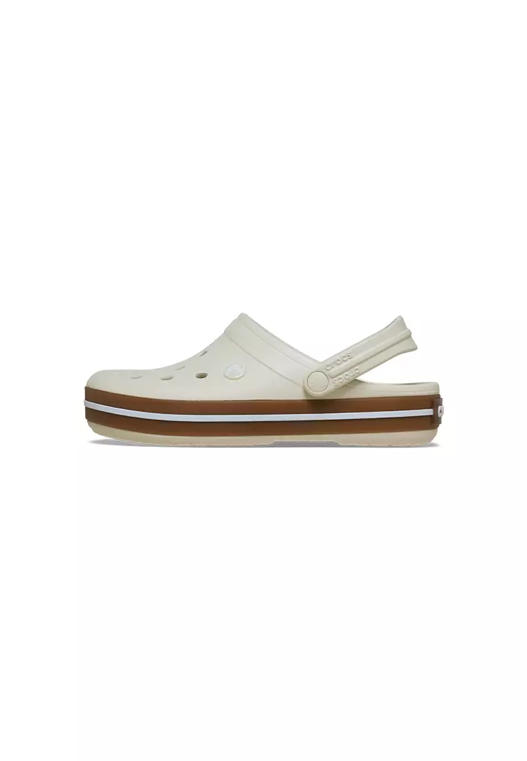 Crocband Gum Clog in Summit White