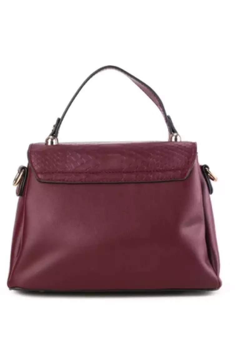 Nicole Lee Tas Wanita Handbag Tote Bag Tas Selempang Tali Panjang Branded 3721508401MAR