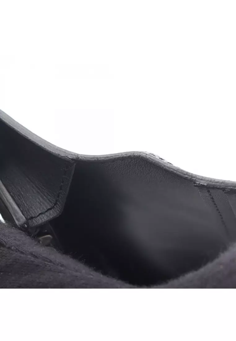 Pre-Loved Louis Vuitton Portefeuil Brother Damier Infini onyx Bi-fold Long Wallet leather black