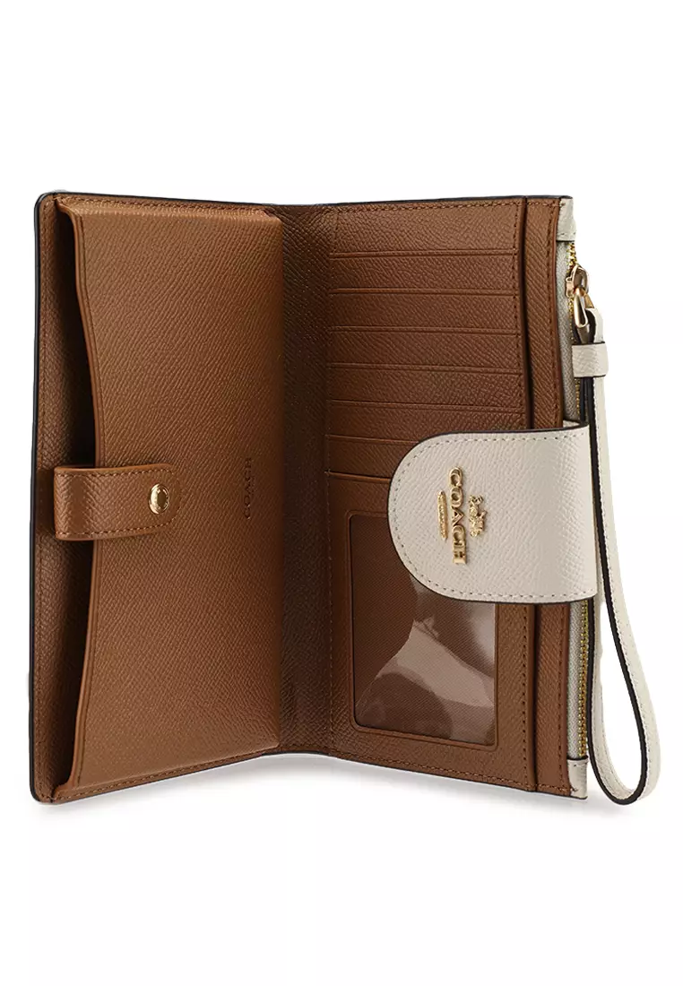 Coach wallet for phone best sale