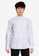 BLEND white Grandad Collar Striped Resort Shirt DEB75AA80E6E89GS_1