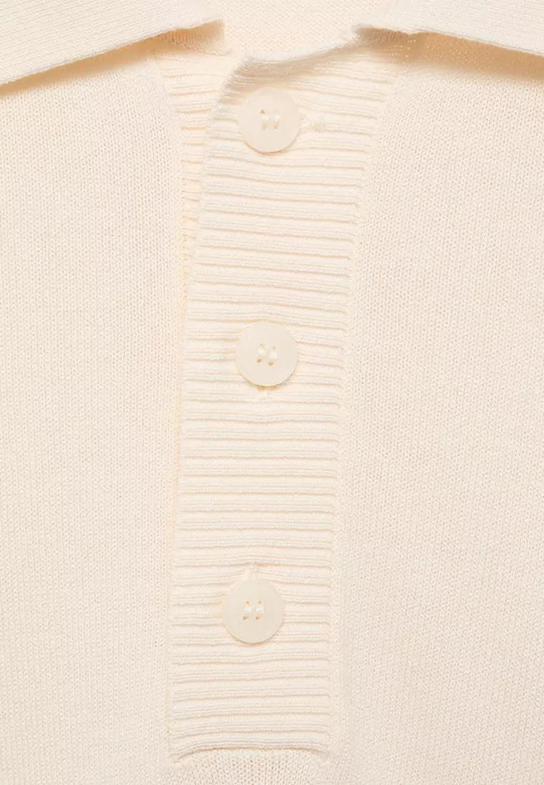 Cotton Knitted Polo Shirt