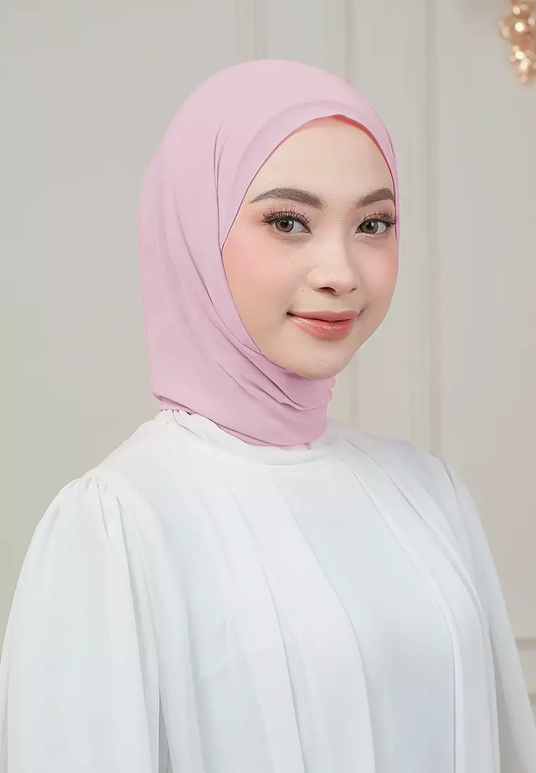 HIJAB INSTAN MAGNET SYIFA - PALE PINK