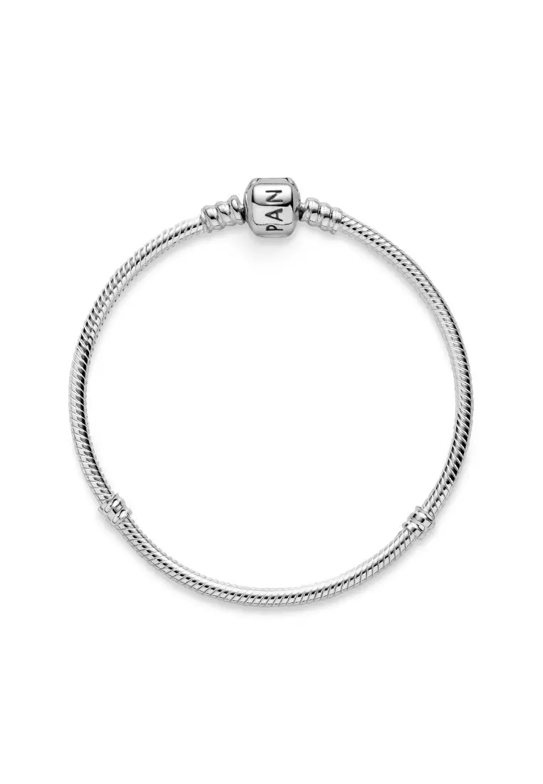 Moments Barrel Clasp Snake Chain Bracelet