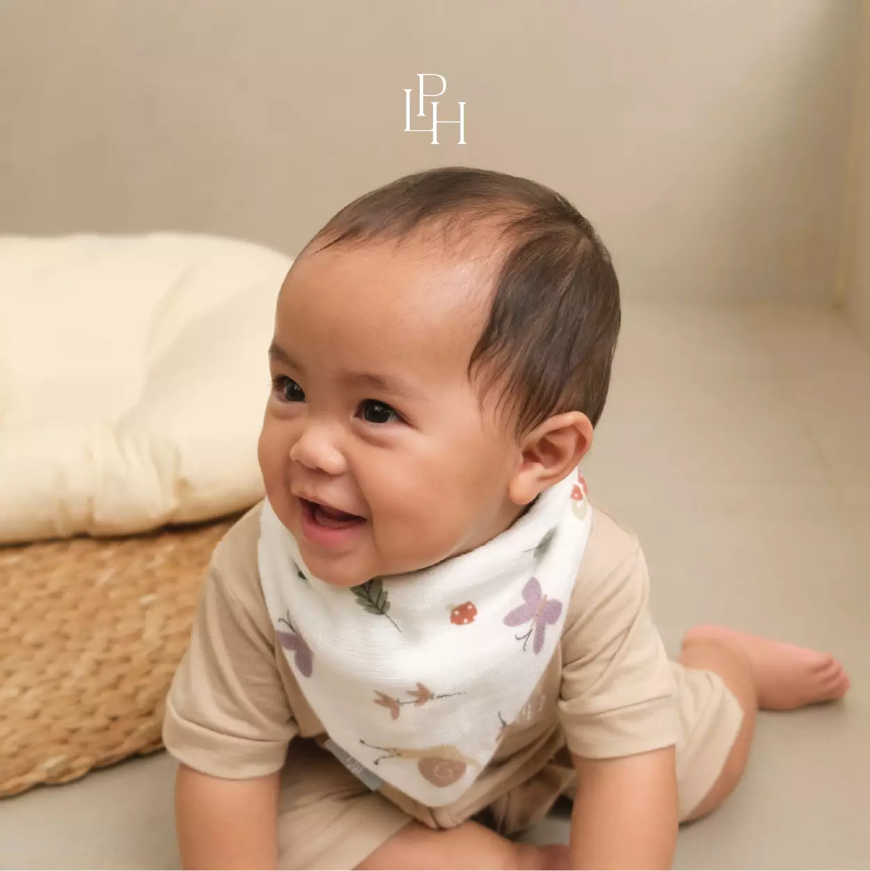 Little Palmerhaus - Bandana Bib 7.0 (Celemek Bayi) Little Forest