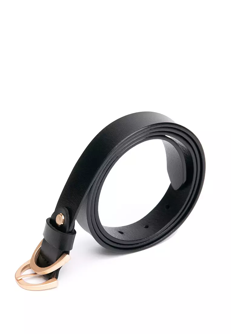 GYKACO JANICA Black - Ikat Pinggang Wanita - Fashion Belt / Sabuk