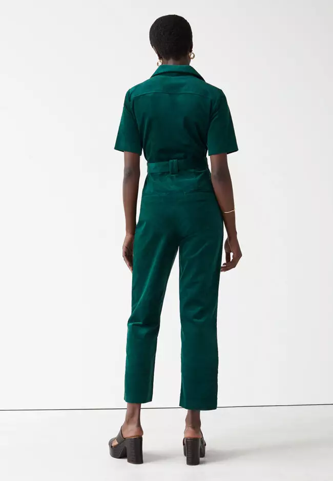 Buy & Other Stories Belted Corduroy Jumpsuit 2024 Online ZALORA