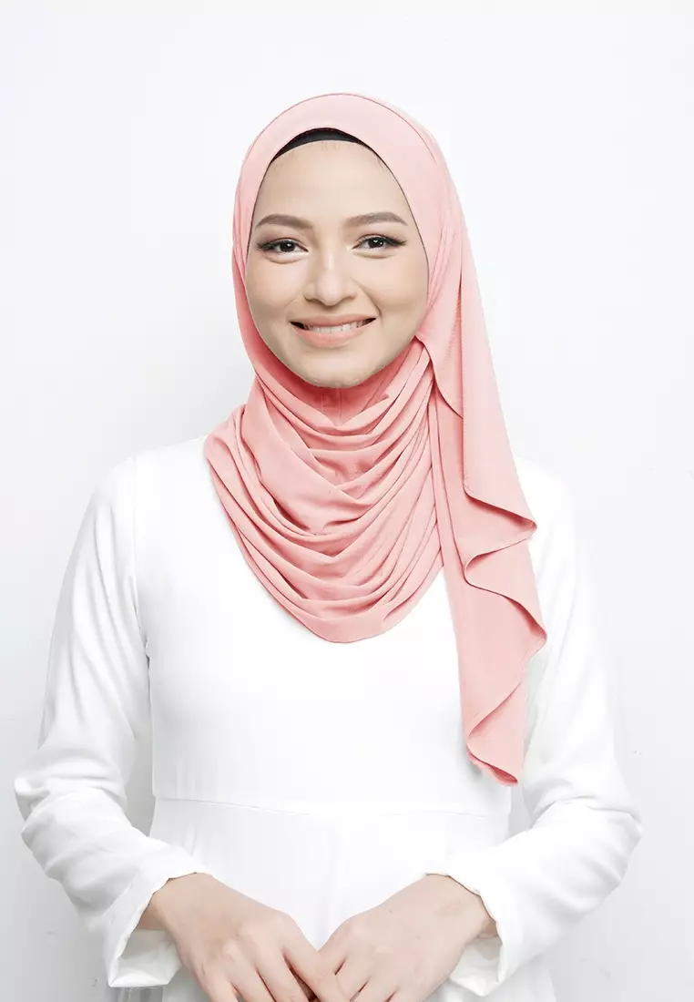 HIJAB INSTAN NAYA - PEACH