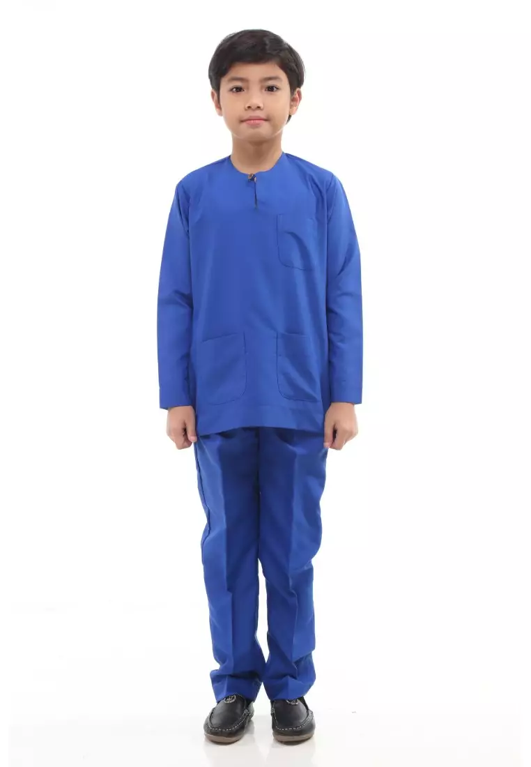 Baju Melayu Moden Teluk Belanga For Kids