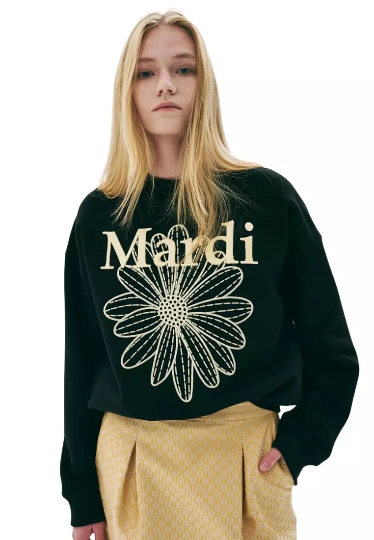 Jual Mardi Mercredi Sweatshirt Flowermardi Needlework