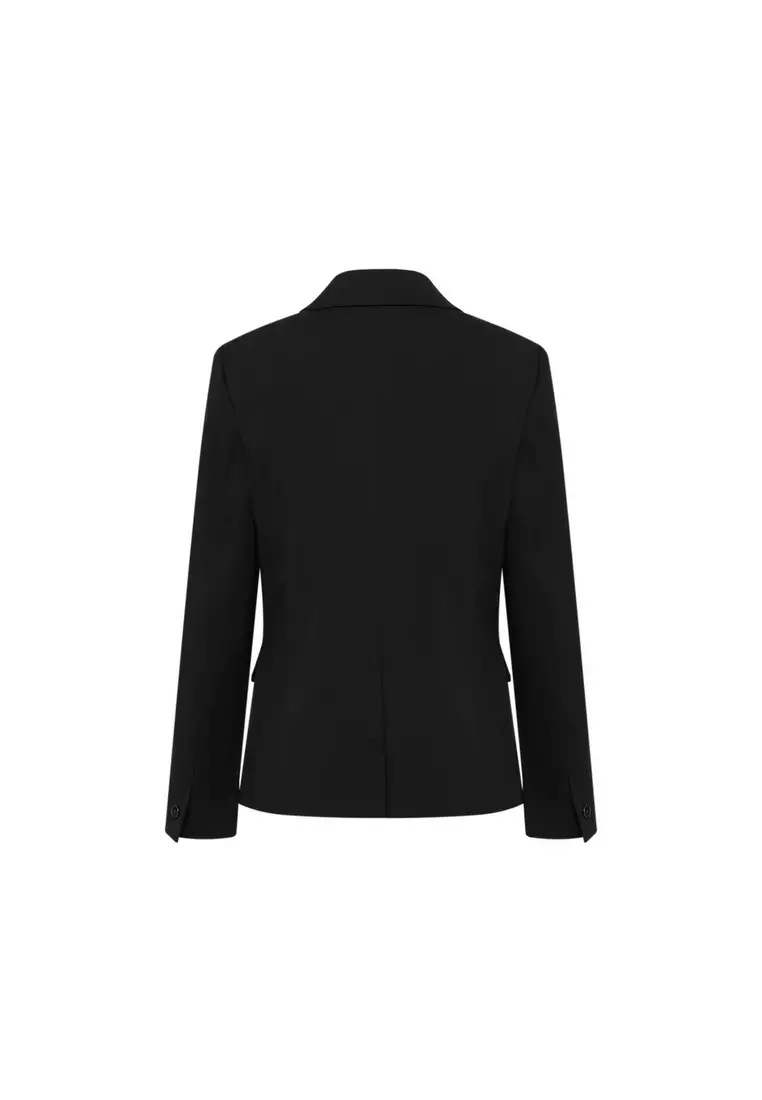 Long Sleeve Easy Fit Suit Blazer