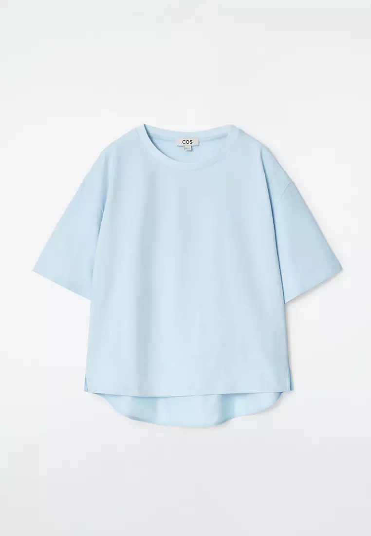 COS | Contrast Silk Panel Shirt