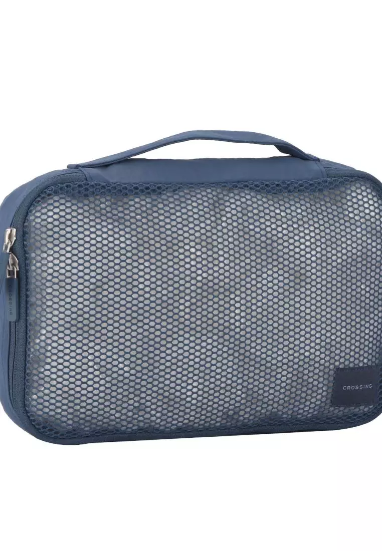 Crossing Waterproof Ripstop Nylon Packing Cube Set (4-Piece Set) - Smoke Blue